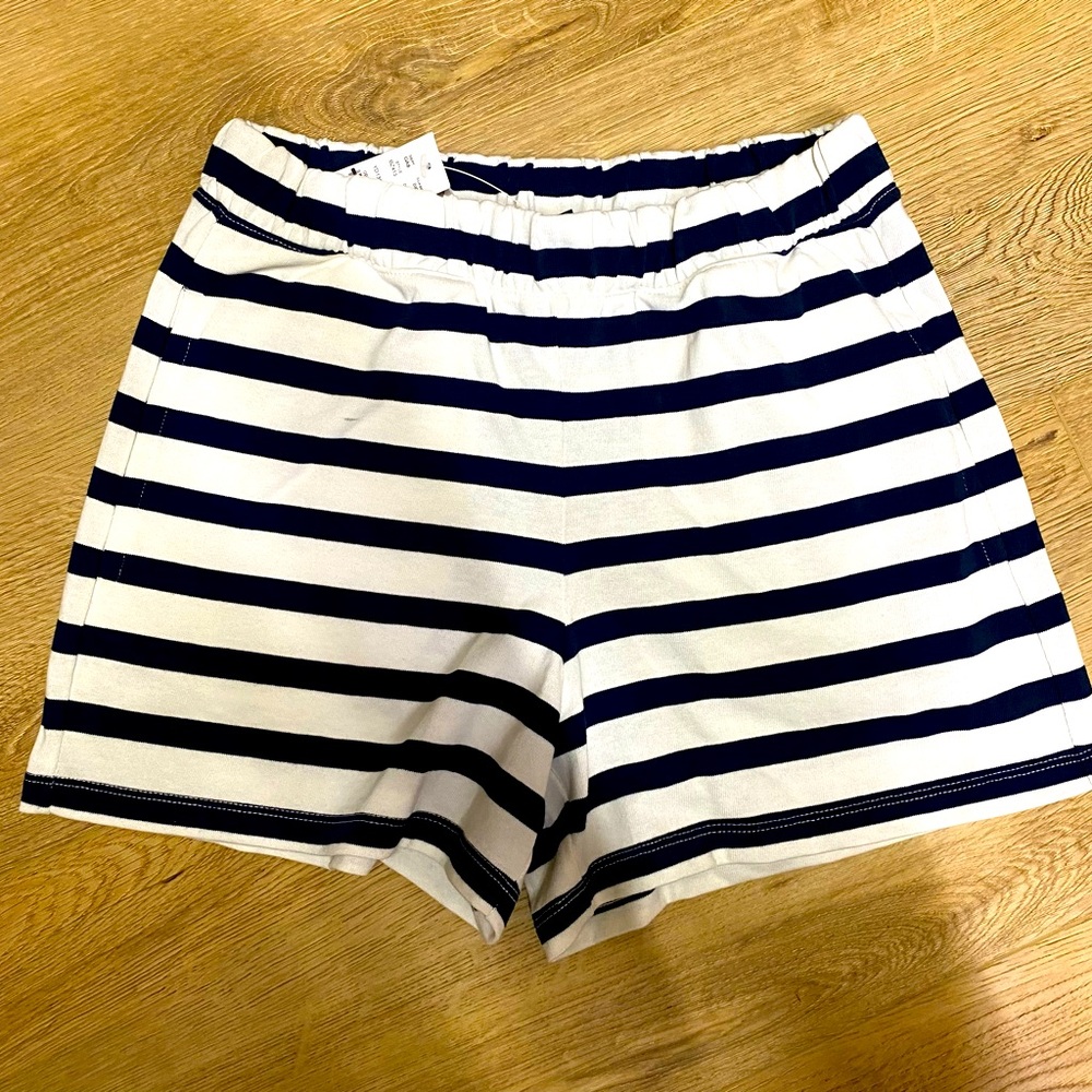 NWT Jcrew pull on short in mariner cotton